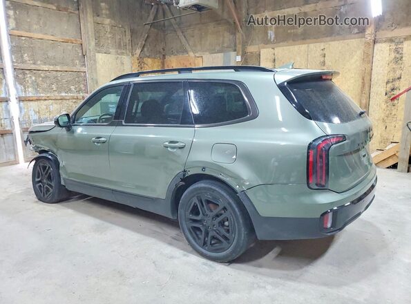 5XYP3DGC5SG662490 2025 KIA TELLURIDE Green უკანა მარჯვენა