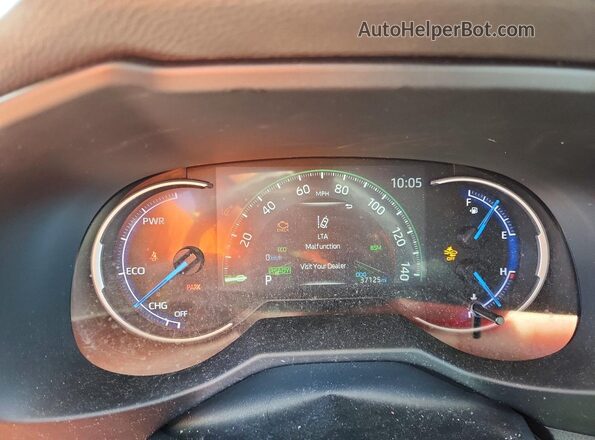 4T3RWRFV0SU164781 2025 TOYOTA RAV4 Серебряный Вид задних сидений