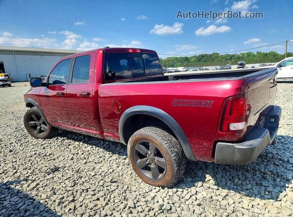1C6RR7GG7KS717504 2019 RAM 1500 Burgundy Задня права чверть