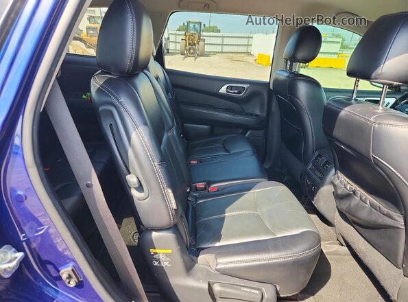 5N1DR2CN6LC585630 2020 NISSAN PATHFINDER Blue Vista del compartimento del motor