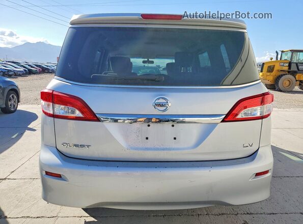 JN8AE2KP4G9156788 2016 NISSAN QUEST Silver Widok wnętrza z przodu