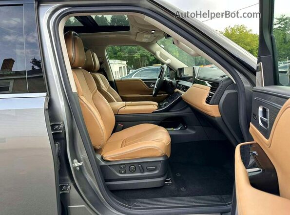 JN8AZ3DB3S9402007 2025 INFINITI QX80 Silver Вид щитка приладів