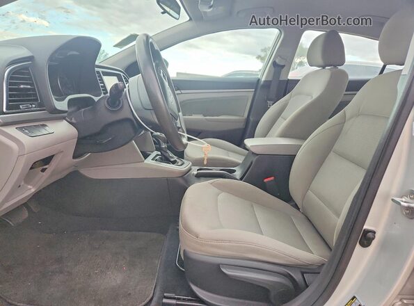 5NPD84LF5HH154106 2017 HYUNDAI ELANTRA Silver Առջևի վահանակի տեսք