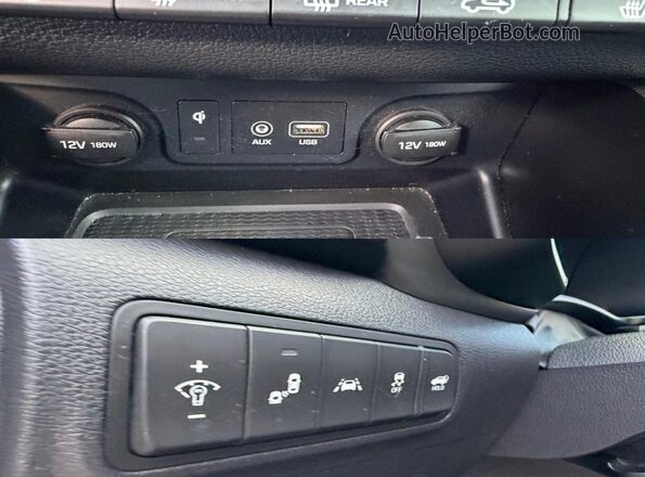 KM8J33AL4KU855359 2019 HYUNDAI TUCSON Серебряный Панорамный вид салона 360°