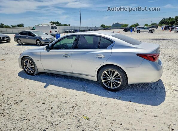 JN1EV7AR9JM438929 2018 INFINITI Q50 Silver Задня права чверть