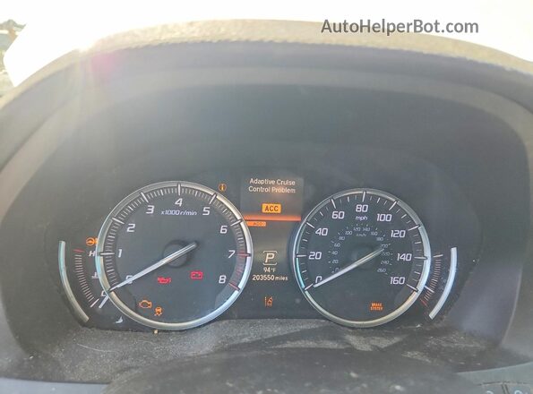 5FRYD3H9XGB016163 2016 ACURA MDX White Հետևի նստատեղերի տեսք