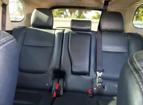 JA4AD3A3XHZ005680 2017 MITSUBISHI OUTLANDER Black Вид задньої частини салону
