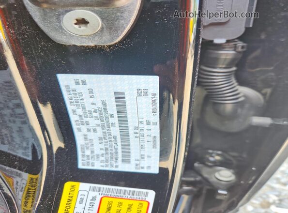 1FMEE9BH8TLA53400 2026 FORD BRONCO Black Widok naklejki z numerem VIN