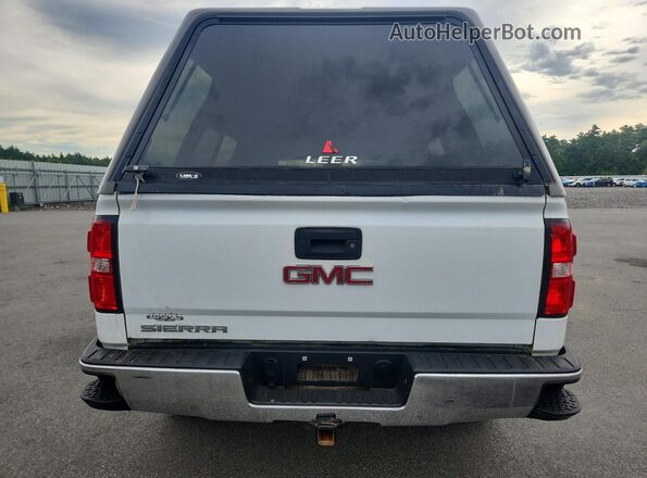 1GTV2LEH2JZ100453 2018 GMC SIERRA Белый Вид салона спереди