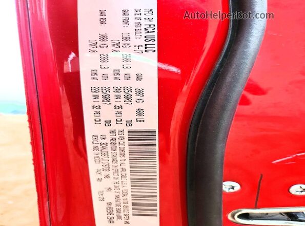 3C4NJDBB7JT179733 2018 JEEP COMPASS Red Панорамний вид салону 360°