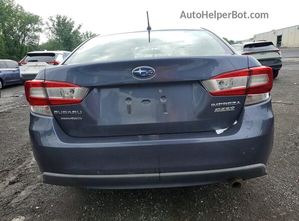 4S3GKAA63H3613144 2017 SUBARU IMPREZA Blue Vista interior delantera