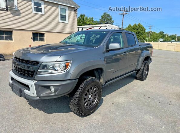 1GCGTEEN3L1181858 2020 CHEVROLET COLORADO Серый Задняя левая четверть