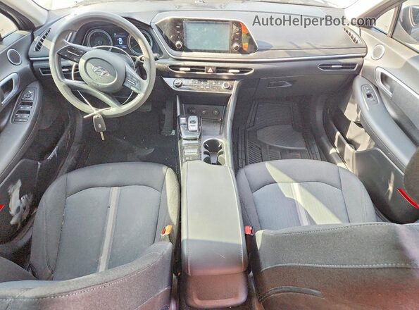 5NPEG4JA2MH083374 2021 HYUNDAI SONATA Gray Vista del cuadro de instrumentos