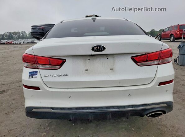 5XXGT4L39LG433709 2020 KIA OPTIMA Белый Вид салона спереди