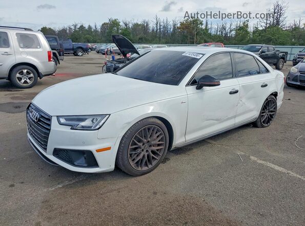 WAUFNAF45KA081003 2019 AUDI A4 Белый Задняя левая четверть