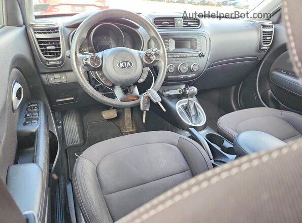 KNDJN2A25G7288326 2016 KIA SOUL Белый Вид щитка приборов