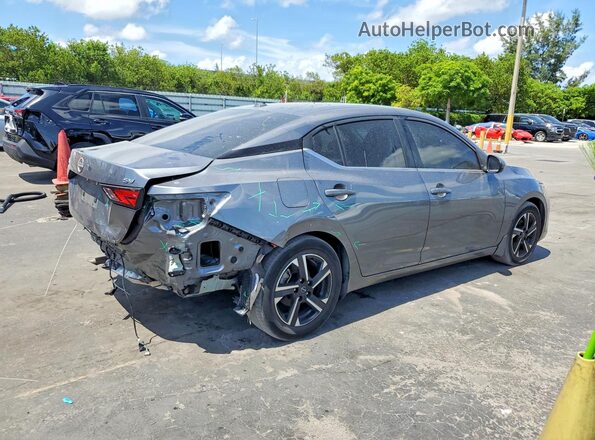 3N1AB8CV5RY387400 2024 NISSAN SENTRA Gray Przód prawy