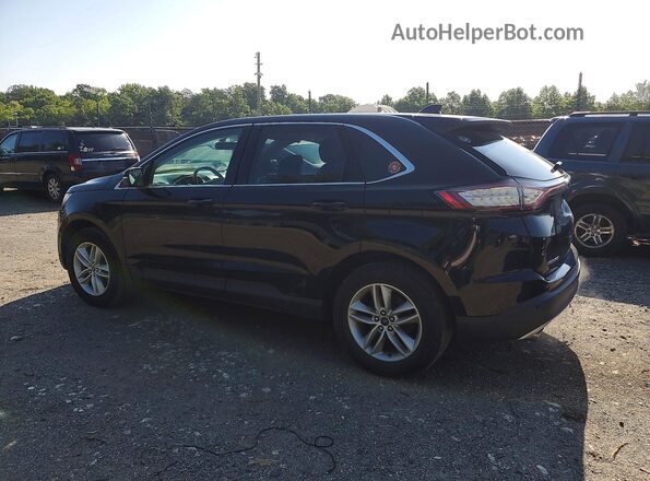 2FMPK4J96HBB66199 2017 FORD EDGE Black Հետևի աջ