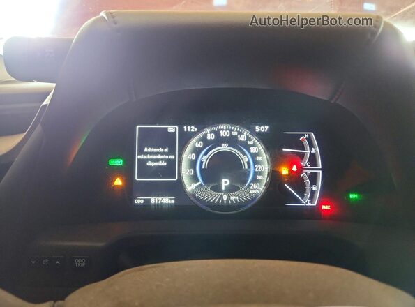JTHB21B19K2002981 2019 LEXUS ES Maroon Вид задніх сидінь