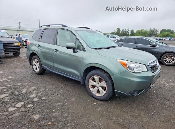 JF2SJADC2GH407007 2016 SUBARU FORESTER Green Front view