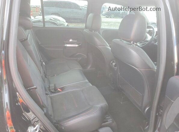 W1N4M4GB2MW080563 2021 MERCEDES-BENZ GLB-CLASS Black Widok wnętrza z tyłu