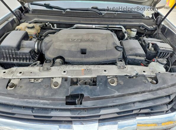 1GCGTBEN8H1211099 2017 CHEVROLET COLORADO Серебряный Вид подкапотного пространства