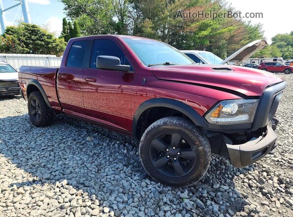 1C6RR7GG7KS717504 2019 RAM 1500 Burgundy Вид спереду