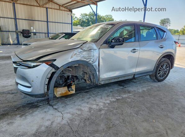 JM3KFABM3J1454548 2018 MAZDA CX-5 Silver Հետևի ձախ