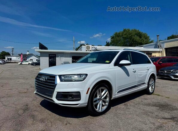 WA1VAAF76JD013370 2018 AUDI Q7 White უკანა მარცხენა