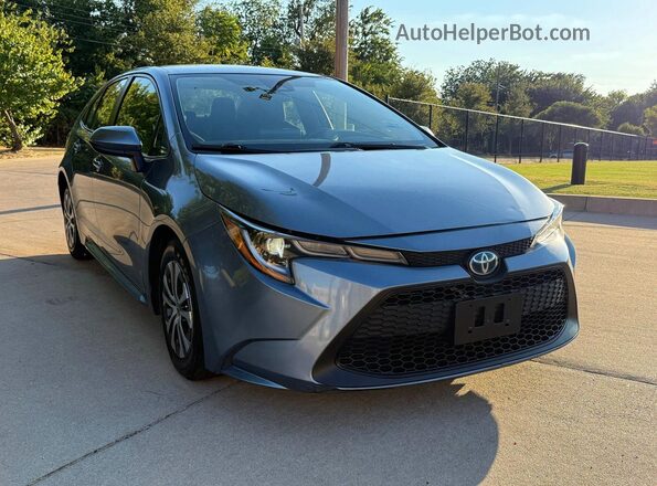 JTDEAMDE3NJ050019 2022 TOYOTA COROLLA Blue Rear left