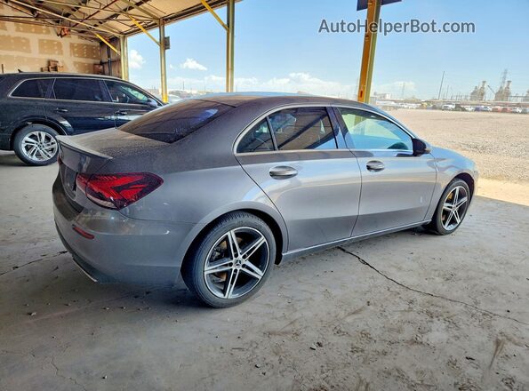 WDD3G4EB2KW030844 2019 MERCEDES-BENZ A Серый Передняя правая четверть