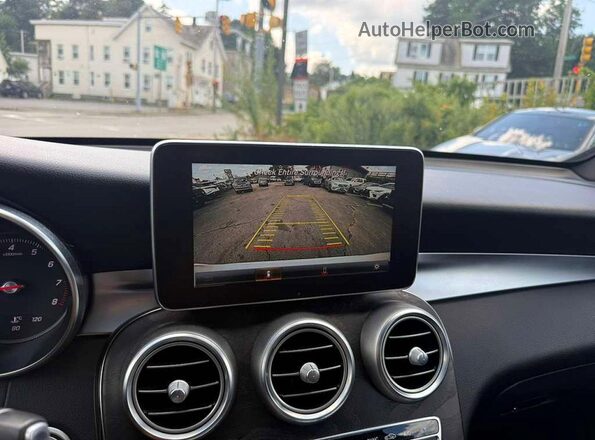 WDC0G4JB5HV006176 2017 MERCEDES-BENZ GLC-CLASS White Dashboard view