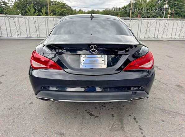 WDDSJ4EBXKN704550 2019 MERCEDES-BENZ CLA-CLASS Black უკანა ხედი