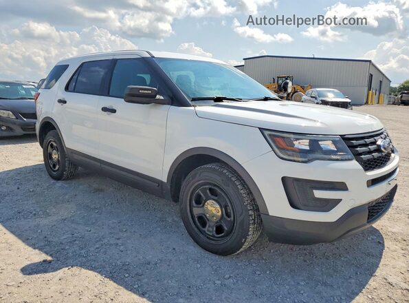 1FM5K8AR2KGB44120 2019 FORD EXPLORER White Widok z przodu