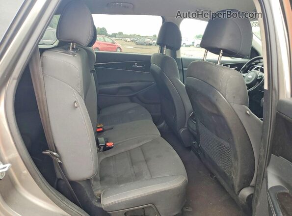 5XYPGDA33HG204467 2017 KIA SORENTO Gray ძრავის განყოფილების ხედი