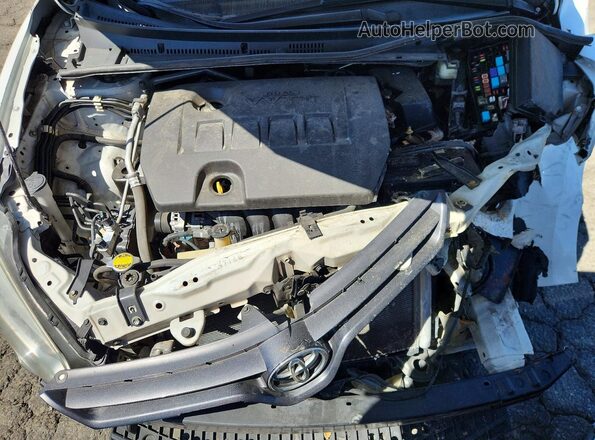 5YFBURHEXGP522619 2016 TOYOTA COROLLA White Engine compartment view