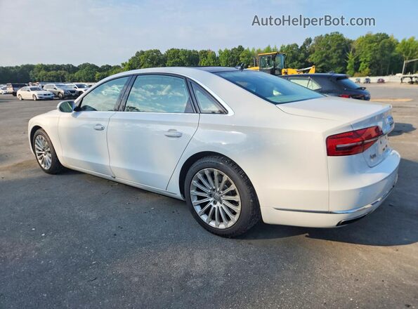 WAU34AFD2GN007754 2016 AUDI A8 White Trasero derecho