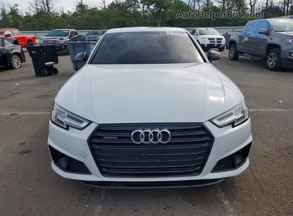 WAUFNAF45KA081003 2019 AUDI A4 Белый Вид сзади