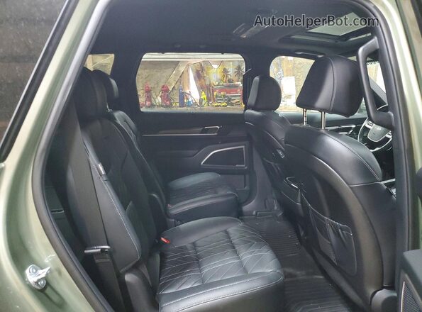 5XYP3DGC5SG662490 2025 KIA TELLURIDE Green ძრავის განყოფილების ხედი