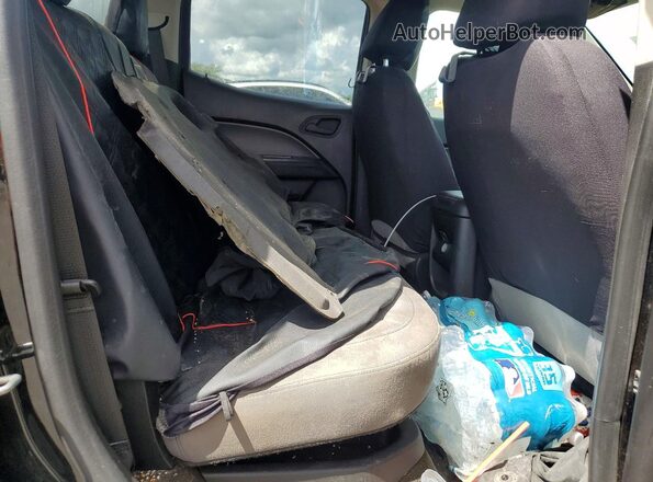1GCGSBE31G1198969 2016 CHEVROLET COLORADO Черный Вид задней части салона