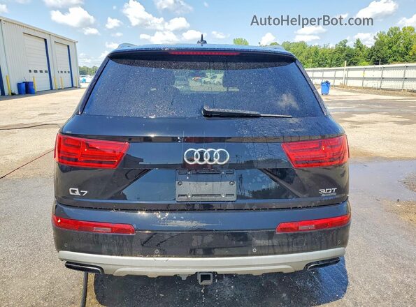 WA1VAAF70JD018449 2018 AUDI Q7 Black Սալոնի դիմացի տեսք