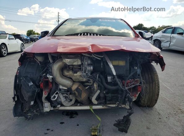 WDDSJ5CB6JN515482 2018 MERCEDES-BENZ CLA-CLASS Красный Вид сзади