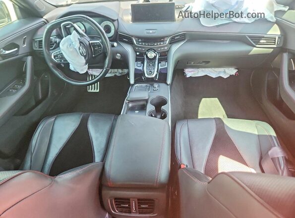 19UUB6F50MA001474 2021 ACURA TLX Gray Widok zestawu wskaźników