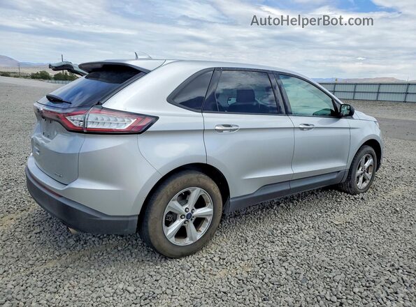 2FMPK4G98GBB78313 2016 FORD EDGE Серебряный Передняя правая четверть