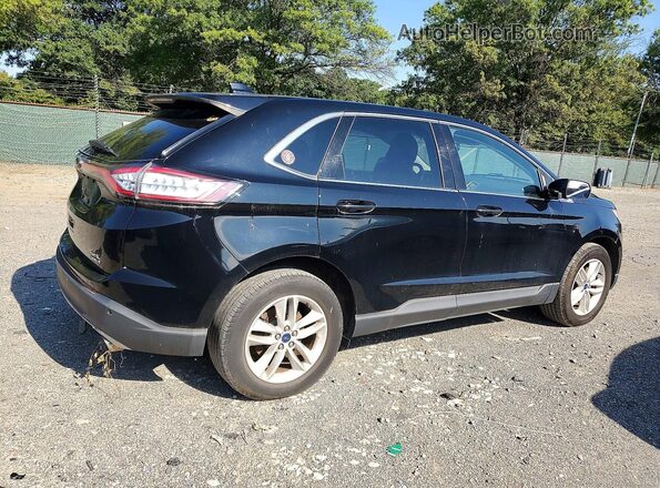 2FMPK4J96HBB66199 2017 FORD EDGE Black Առջևի աջ
