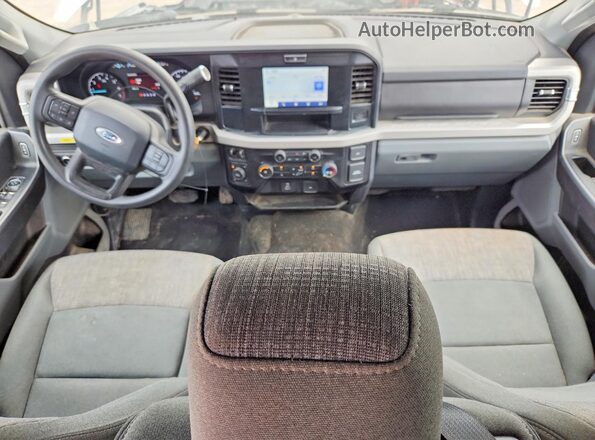 1FT7W2BA5SED86273 2025 FORD F250 White Widok zestawu wskaźników
