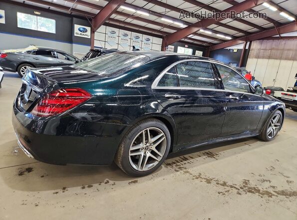 WDDUG8DB0JA381938 2018 MERCEDES-BENZ S Зеленый Передняя правая четверть