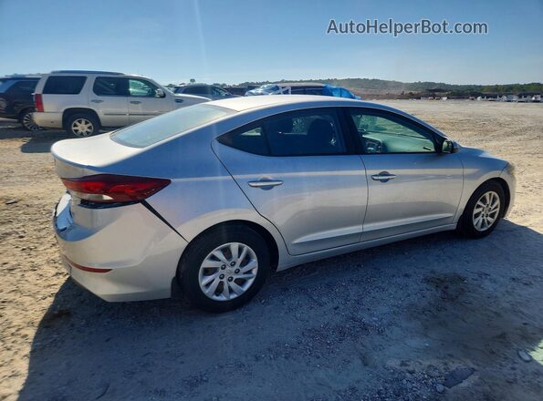 5NPD74LF3JH307722 2018 HYUNDAI ELANTRA Silver წინა მარჯვენა