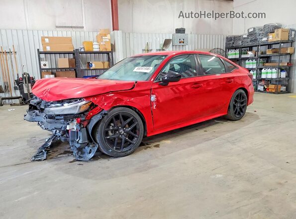 2HGFE2F54SH579424 2025 HONDA CIVIC Red Tył lewy