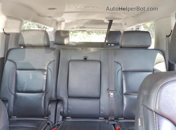 1GNSCHKC0JR347242 2018 CHEVROLET SUBURBAN Black Vista interior trasera